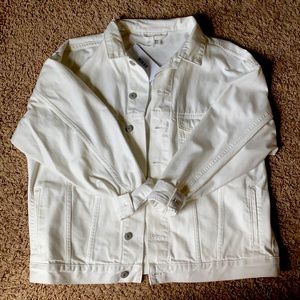 White Denim Jacket